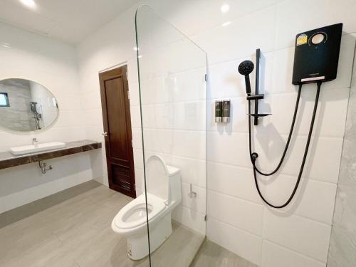 Ένα μπάνιο στο Trat Tara Boutique Hotel