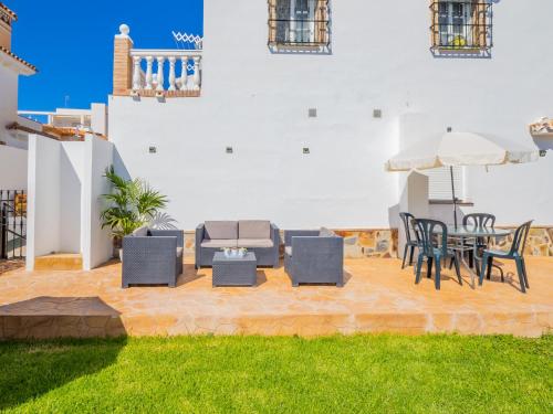 Χώρος καθιστικού στο Cubo's Hostal William's Sunny 2 with Breakfast