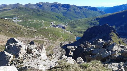 a view from the summit of a mountain at Attic loft Pas de la Casa in Pas de la Casa