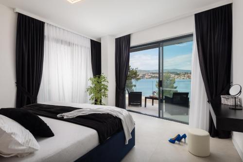 Beachfront Villa Milka with Pool
