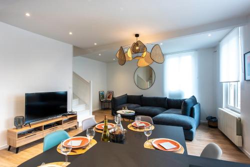 Le Bénédictin - Maison à 200m de la plage