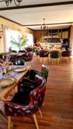 Istumisnurk majutusasutuses Villa Westfalia Guest House