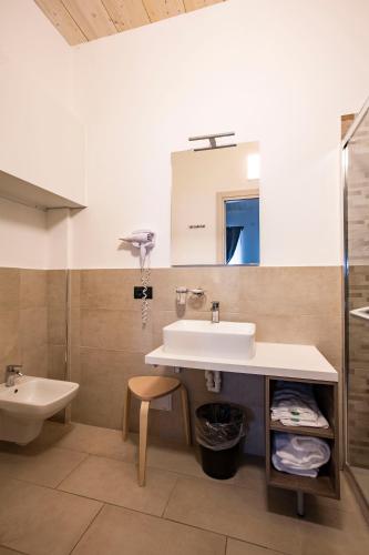 Koupelna v ubytování Il B&B di PIAZZA MOTTA