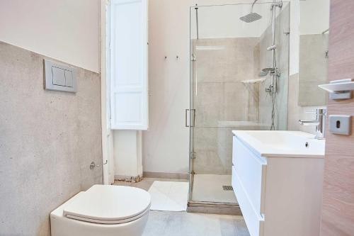 Kúpeľňa v ubytovaní KMC suites - Red