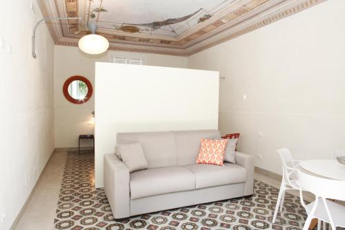 Posezení v ubytování VersoMare room & suite