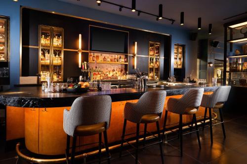 The Union Club Hotel at Purdue University, Autograph Collectionにあるラウンジまたはバー