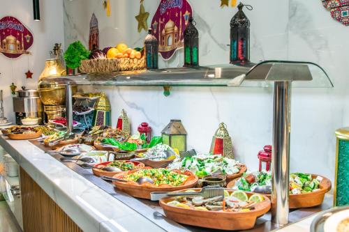 Essen im Hotel oder in der Nähe