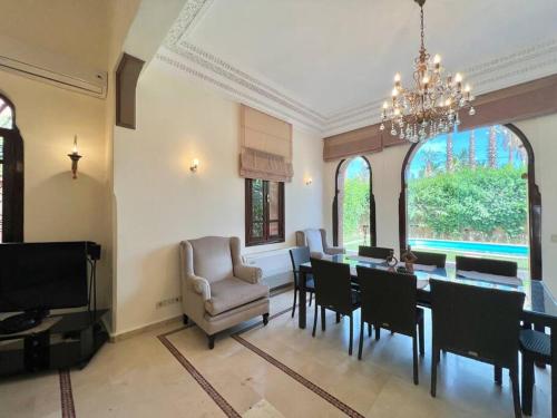 Χώρος καθιστικού στο The Majestic Marrakesh Villa 2