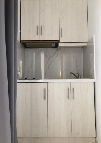 Joni Apartmentsにあるキッチンまたは簡易キッチン