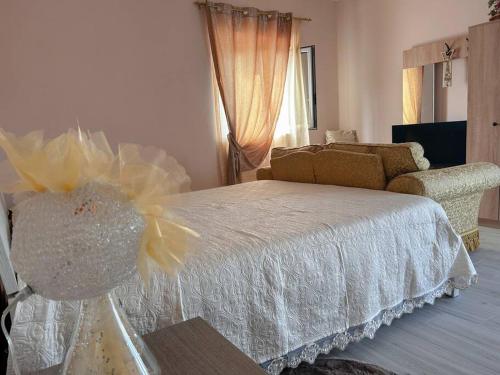 Кровать или кровати в номере (Via Francigena) La Casa Di Danilo