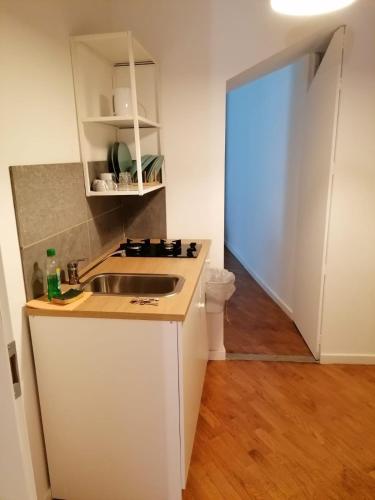 Η κουζίνα ή μικρή κουζίνα στο Residence e Appartamenti Ascensione