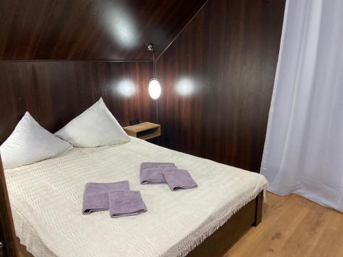 Postel nebo postele na pokoji v ubytování FKoka