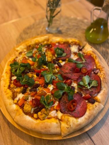 Jídlo v bed and breakfast nebo okolí