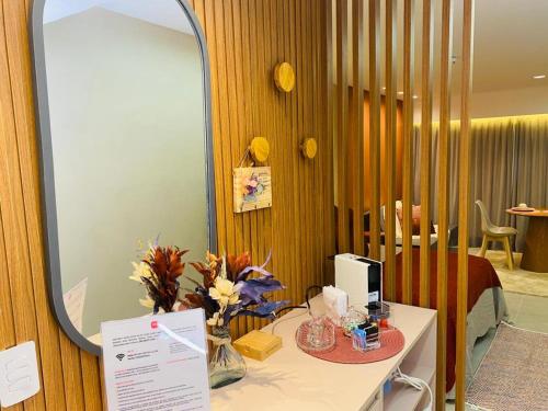 Makanan di atau berdekatan apartmen