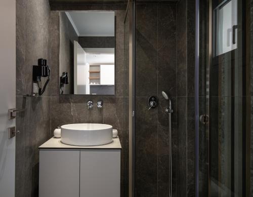 Koupelna v ubytování Exclusive Villas Pappas