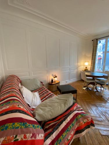Χώρος καθιστικού στο Studio Karhine's au coeur d' Honfleur