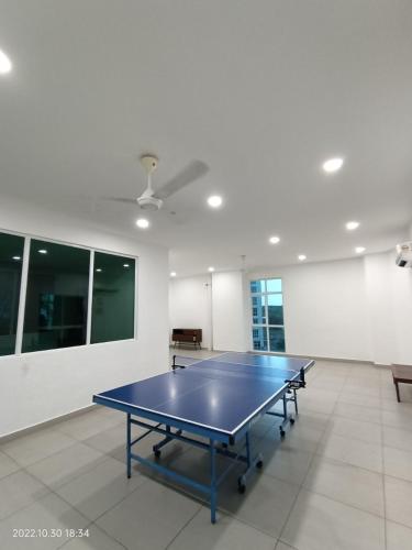 Настольный теннис в City Town 2-6 Pax Beautiful View Cozy Condo, Jelutong, Georgetown, Centre Heart Of Penang Island, near Highway Komtar Gurney или поблизости