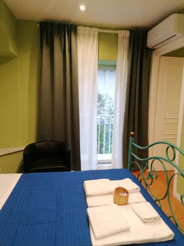 Ένα ή περισσότερα κρεβάτια σε δωμάτιο στο Residence e Appartamenti Ascensione