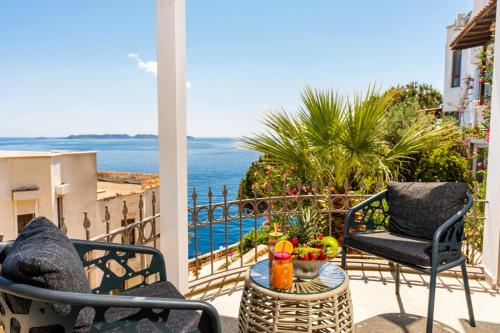 Lovely Villa with Shared Pool and Sea View in Kas