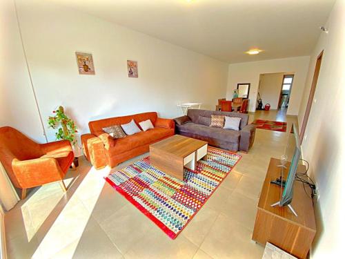 Χώρος καθιστικού στο Chalet Amwaj North coast Q Zone