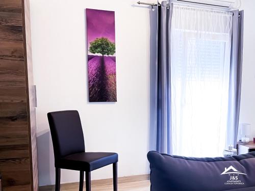 Ruang duduk di J&S Apartments - Gornja Toponica