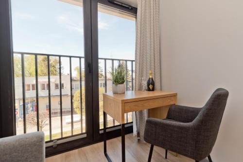 Гостиная зона в BlueApart Apartamenty Portowa