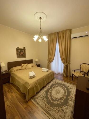 Postel nebo postele na pokoji v ubytování Varapodio B&B