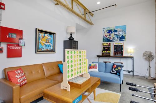 Zona de estar de The Cypress Flats