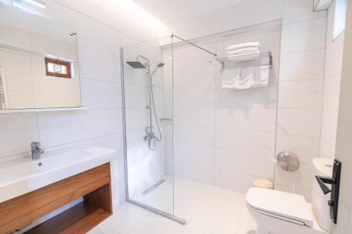 Koupelna v ubytování Assos Kartal Yuvasi Hotel