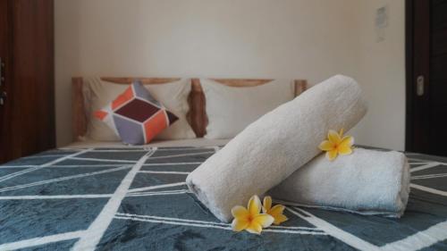 Cama o camas de una habitación en Bali DD homestay seminyak