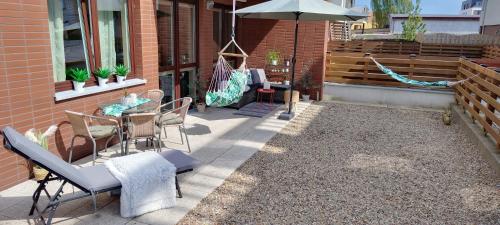 Apartament Amber z dużym tarasem