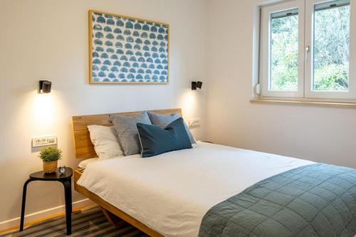 Postel nebo postele na pokoji v ubytování new confortable beautifull apartment