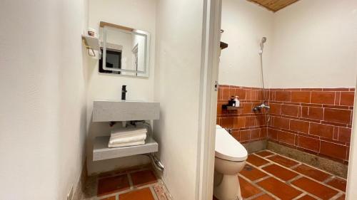 Bilik mandi di 銃樓民宿 Kinmen gunhouse