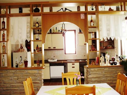 A kitchen or kitchenette at Pansion Izvor