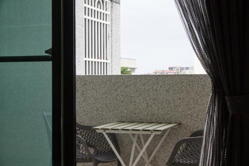 Μπαλκόνι ή βεράντα στο Avenue B&B
