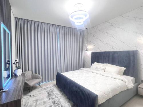 Postel nebo postele na pokoji v ubytování 5 Star Leaving in heart of Dubai