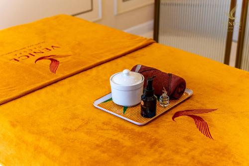Roma Hotel Phu Quoc - Free Airport Shuttle & Sunset Town Tourにあるスパまたはウェルネス施設