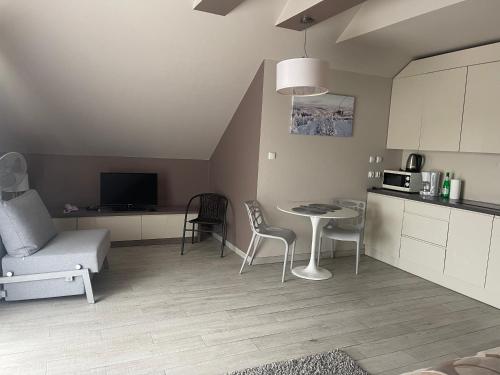 Kuchyňa alebo kuchynka v ubytovaní Apartament Tignes Czarna Góra
