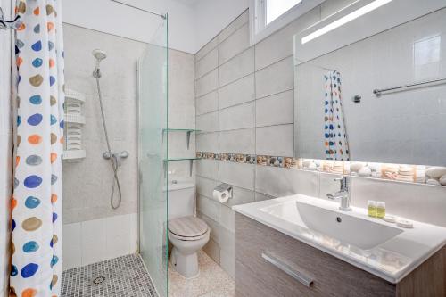 Koupelna v ubytování Island Sun