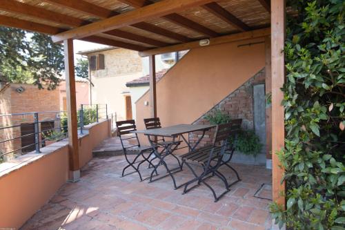 Balkón nebo terasa v ubytování Agriturismo Poggio Nardini