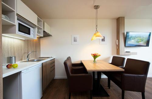 Residence Šírava ***にあるキッチンまたは簡易キッチン