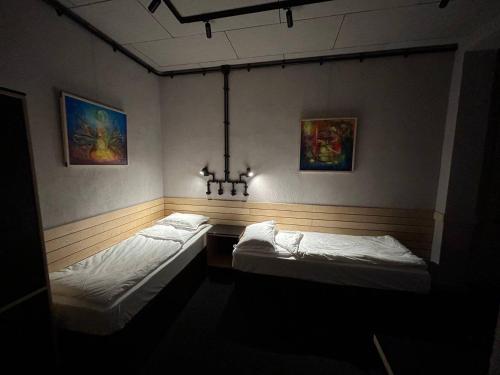 Voodi või voodid majutusasutuse Art Hotel 158 toas