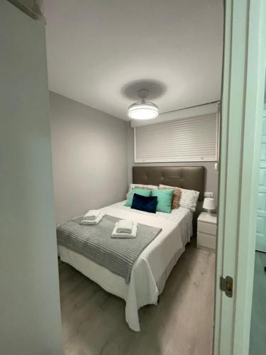 Voodi või voodid majutusasutuse Apartamento Paradis Playa toas