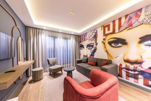 TV/Unterhaltungsangebot in der Unterkunft Calisi Hotel