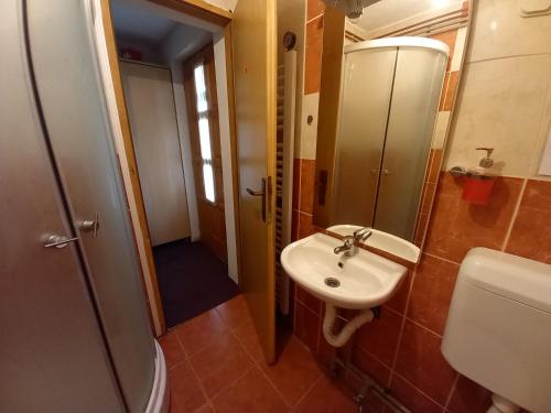 Koupelna v ubytování Montecasa