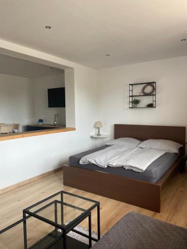 Voodi või voodid majutusasutuse Apartment Dubnica Prejta toas