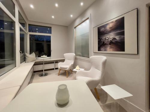 Posezení v ubytování Landhaus zu Kürenberg