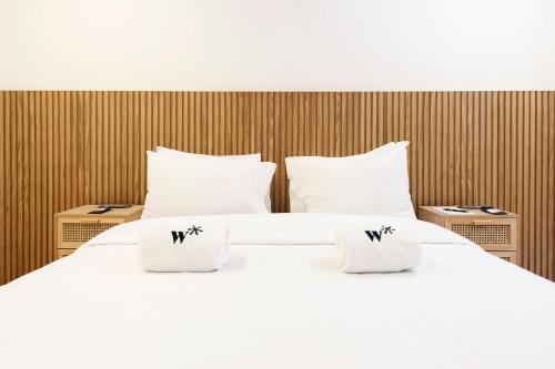 Cama o camas de una habitación en Marvelous 2BR in Condesa