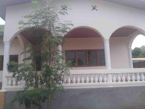 Balkón nebo terasa v ubytování Villa Sophie à Sassara Pk 12 Bangui