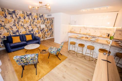 Luxueux 3p. Art Deco + Parking